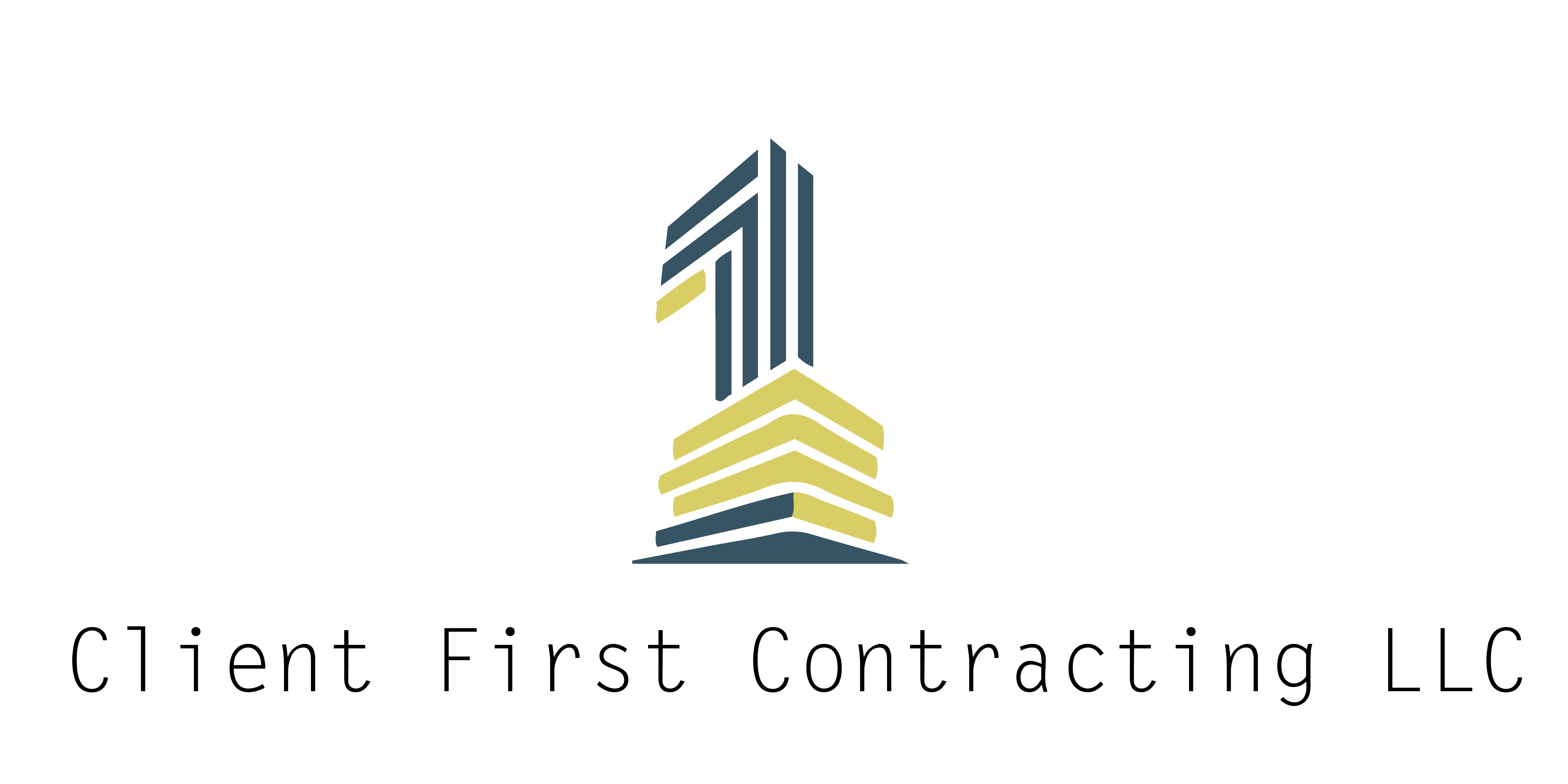 Client First Contracting LLC Logo